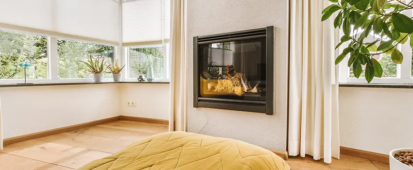 Residential Fireplace Ceramic Glass Installation in Valley Stream, NY