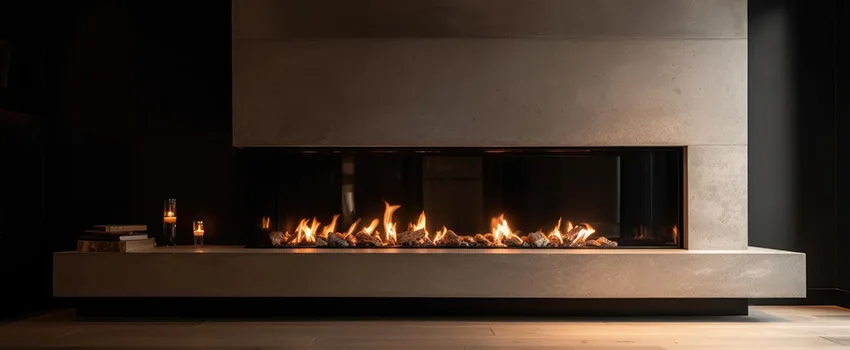 Gas Fireplace Ember Bed Design Services in Valley Stream, New York