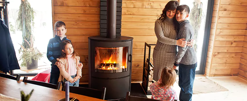 Morso Cast Iron Fireplace Insert Installation in Valley Stream, New York